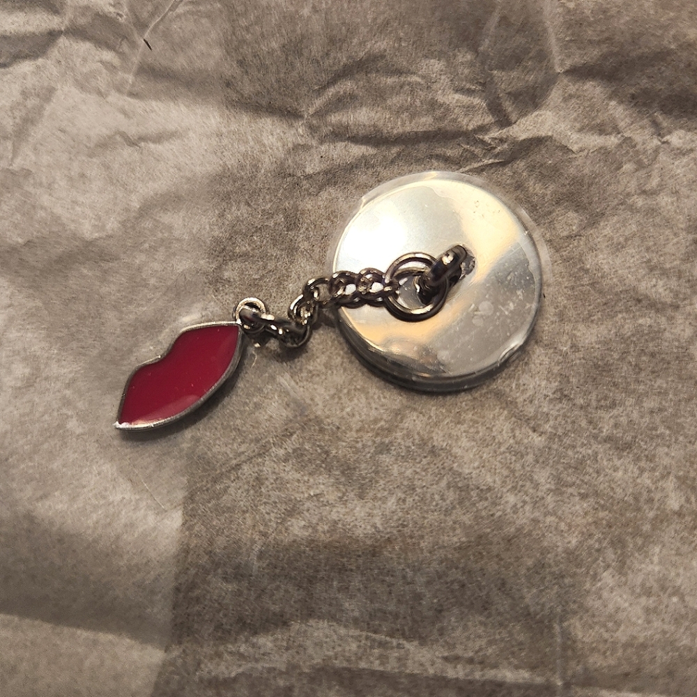 New YSL Mini Red Lips Charm for Lipstick